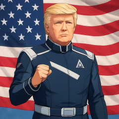 トランプ大統領がUS宇宙軍の新制服を発表