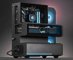CPU, GPU, AIO, PSUすべてが別室に区分けられているPCケース「EX5 Plus」