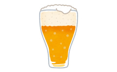【画像】3Lのグラスビール、デカすぎる