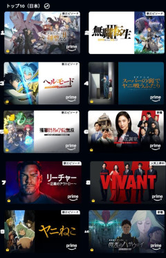 【画像】Amazonプライムビデオのランキング、上位がなろうアニメばかりになってしまう・・・