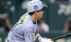 立石正広、一軍昇格試合で4打数2安打と唯一のマルチヒットで気を吐く