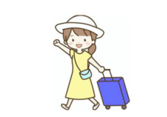 【動画】ま～んさん「スーツケースをエスカレーターに乗せたら持たなくていいじゃん！」【→】