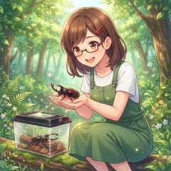 なんかさっき玄関前にコクワガタがいて救助しようとしたら挟まれて痛かった