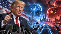 トランプ、「AI人類滅亡説」を一蹴　「中国に勝つこと」を最優先と断言