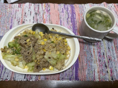 【画像】話題のレタスチャーハン