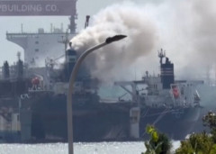 中国青島の造船所で火災、25人死亡…外国籍の貨物船から出火！