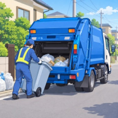 ゴミ収集車の人ってゴミ収入終わったら何してるの？
