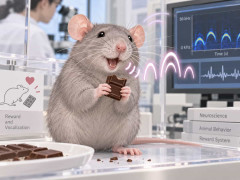 ラットはチョコを食べながら「おいしい」と鳴いていた