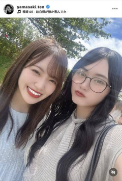 年内卒業の櫻坂４６キャプテン・松田里奈、同期と２人きりの旅行ショットに「エモすぎる」「泣く」…山﨑天が公開