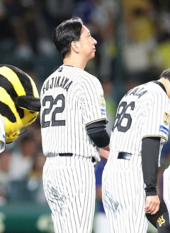 阪神　藤川監督「選手がその打席に懸けるところ。後の守りもある」9回坂本に代打を送らなかった場面に言及