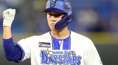 DeNA宮下朝陽、宮崎敏郎から譲り受けた打撃用手袋で9月の月間打率・400