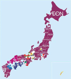 【悲報】スーパー戦力図、ガチでイオン一強になるｗｗｗｗｗｗｗｗｗｗ
