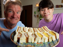 外国人「サンドイッチが美味しそう！」Ericsurf6が日本のサンドイッチを紹介してる