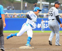【日本ハム】中島卓也が感無量の“2軍引退試合”　ベンチ裏で号泣「幸せだな」