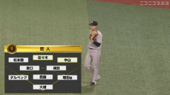 【DeNA対巨人23回戦】巨人・キャベッジ、3回裏の守備から途中交代…