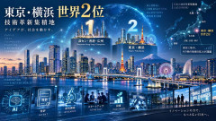 東京、技術革新集積地で世界2位　国連発表、地方拡大が課題