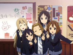 外国人「けいおん！の壁紙いくつか」画像を貼って共有してる