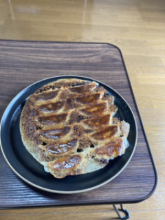 底辺餃子が焼けたよ！！！