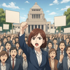 パさん「高市を辞任ら内閣総辞職、自民党退陣を本気でやらないと。国会前に30万人集まれないか？」   |  3000万人集めて選挙すれば少しは変わるよ