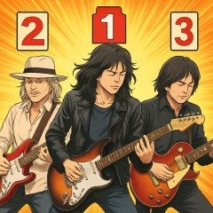 「日本一だと思うロックギタリスト」ランキングTOP23！ 2位はChar 3位は松本孝弘   #50代が選んだ