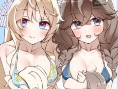 【ウマ娘】ピサとブーケが尻尾を触らせてくれる…！？