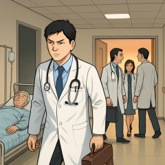 👨‍⚕「夕方5時になったから」担当患者が危篤なのに帰宅 若手医師たちの「収入や待遇ばかりを重視する姿勢」   |  時間外に危篤になる奴が悪い