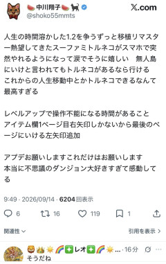 中川翔子(41)「スーファミのトルネコは人生の時間を溶かした1.2を争う」