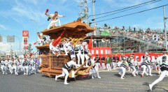 【衝撃】岸和田だんじり祭、だんじりの走行速度がヤバい