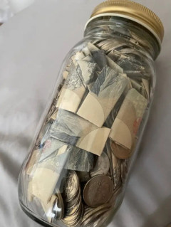 【画像】貯金箱開封の儀