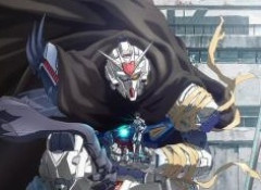 新作アニメガンダムの主役機さん、すごいポーズになってしまう