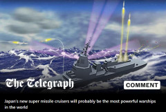 海外「誰が日本を本気にさせたんだよ…」 英高級紙が日本の最新イージス艦を『世界最強』と称賛し話題に