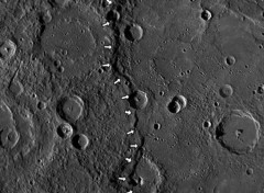 水星の半径10キロ以上縮む、地表の「しわ」新解析で判明…北大！