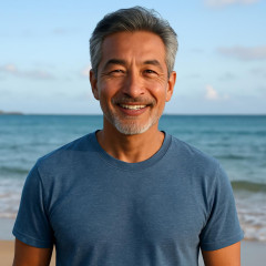 「別人すぎて脳がバグる」元・光GENJI諸星和己、ハワイ生活で“激変”の56歳イケオジ姿