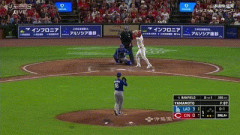 山本由伸に１４勝目の権利　５回まで圧巻の１安打無失点投球