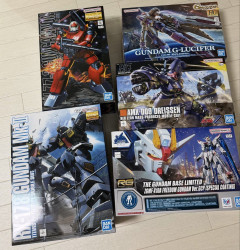 ガンプラっていつの間にかどんどん溜まるよね…