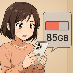 iOS 27、システム領域だけで85GBも消費、iPhone 128GBモデルは実質43GBモデルに