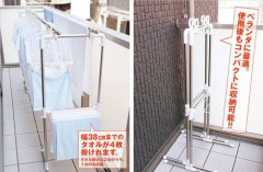 【悲報】ベランダで全裸で洗濯物を取り込んでいたおっさん、通行人に通報されて逮捕