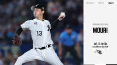 一軍試合実況　9月16日18:00～ ロッテ－楽天(毛利×荘司)