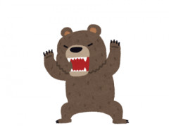 【秋田美人】クマを怖がる女の子が可愛すぎると話題に【動画像】