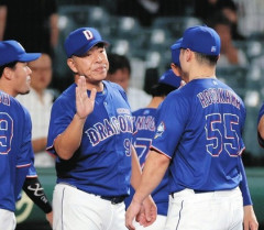 【朗報】井上一樹監督、「スイープ」を覚えて連呼してしまうｗｗｗ