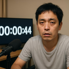 ショートスリーパー堀大輔の7日間LIVE、いよいよゴール目前！   #実況 |  終わったの？