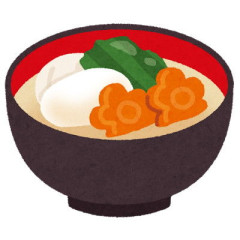 最近旦那と娘が味噌汁に残りのご飯を混ぜて流し込むような食べ方をするようになった