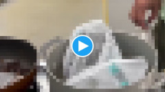 【動画】セミで汁を取るスピリチュアルおばさん現る。 セミの鳴き声グロいし徐々に鳴き声が小さくなってスープが茶色く濁っていくのリアル過ぎる。