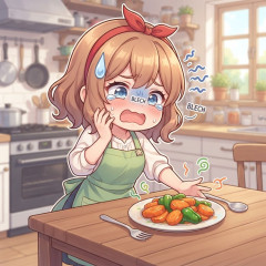 【トメの料理】スーパーで買ってきた惣菜のきんぴらに更に炒めたピーマンを混入するトメ。「彩りも綺麗になって栄養バランスもバッチリ！」とか思ってるのかもしれない