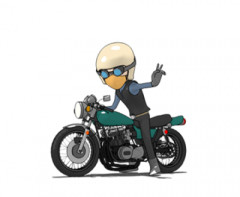 【動画像】バイクとバイクの正面衝突、これどっちが悪いの？