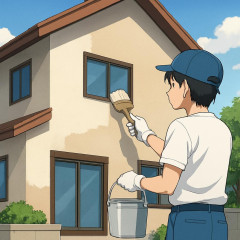 戸建てのペンキ塗り替えって何年に1度やればいいの？今は200万掛かるそうだね