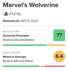 PS5「ウルヴァリン」、ユーザースコア6.4スタート