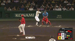 【阪神対広島20回戦】阪神、初回1アウト一二塁から佐藤輝明のタイムリーツーベースで先制！！！！！！！！！！！！！
