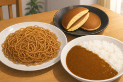 物価高で「具なし」が好評　具材を抜いた手頃な焼きそばやどら焼き、カレーも