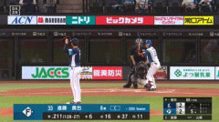 【日本ハム対西武25回戦】日本ハム・進藤勇也、西武・菅井から第7号勝ち越しソロホームラン！！！！！！！！！！！！！！